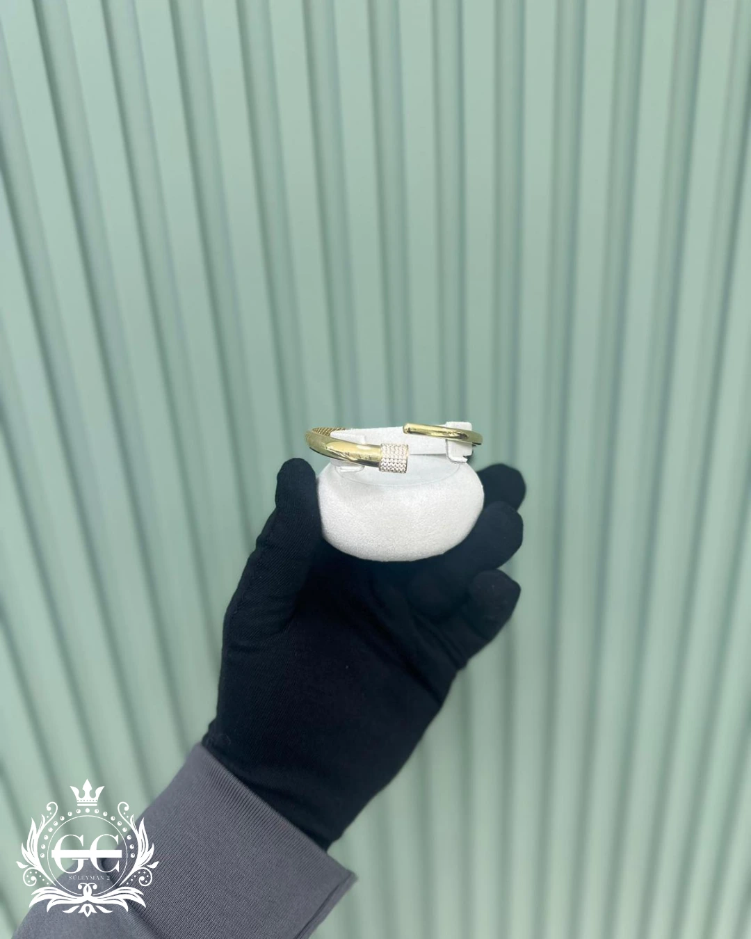 Özel Tasarım Altın Kelepçe Bileklik - Karşıyaka İzmir Kuyumcu Gold Center Süleyman Pırlanta