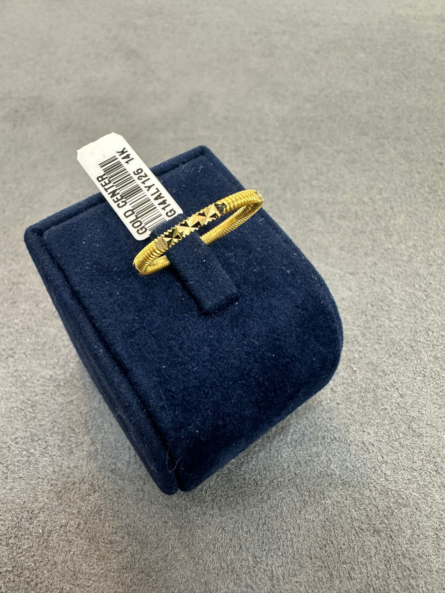 14 Ayar Altın Spiral Desenli Yüzük - Karşıyaka İzmir Kuyumcu Gold Center Süleyman Pırlanta