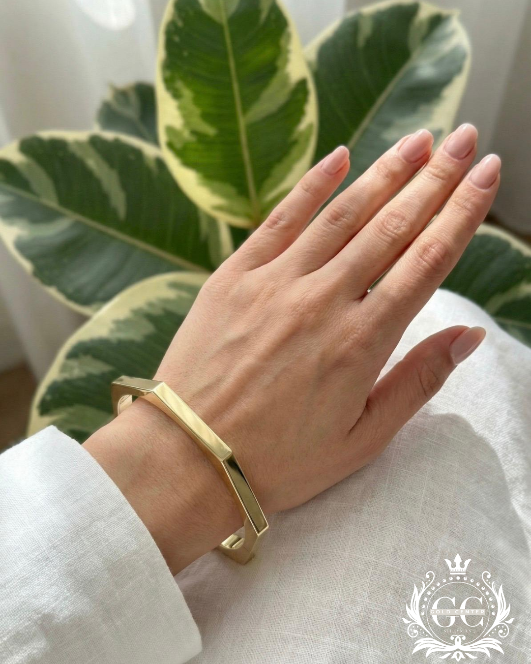 Geometrik Altın Bileklik - Karşıyaka İzmir Kuyumcu Gold Center Süleyman Pırlanta
